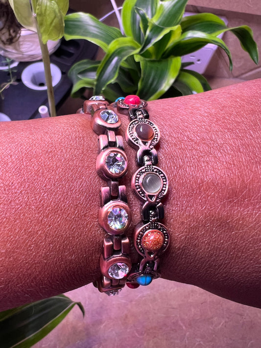 Sacred Relief Copper Magnetic Bracelets (In Stock)