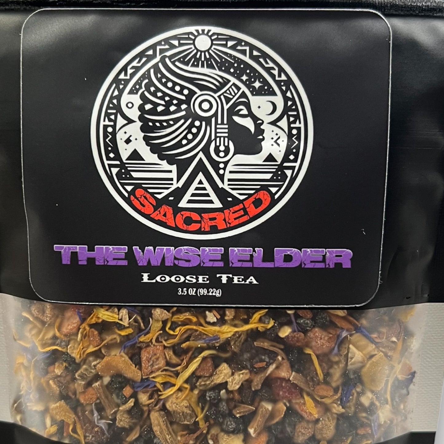 The Wise Elder Tea 🌿✨ w/White Lotus Flowers 🌸🤍