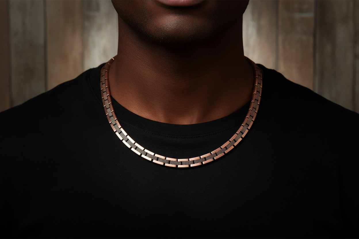 22" Copper Magnetic Energy Necklace
