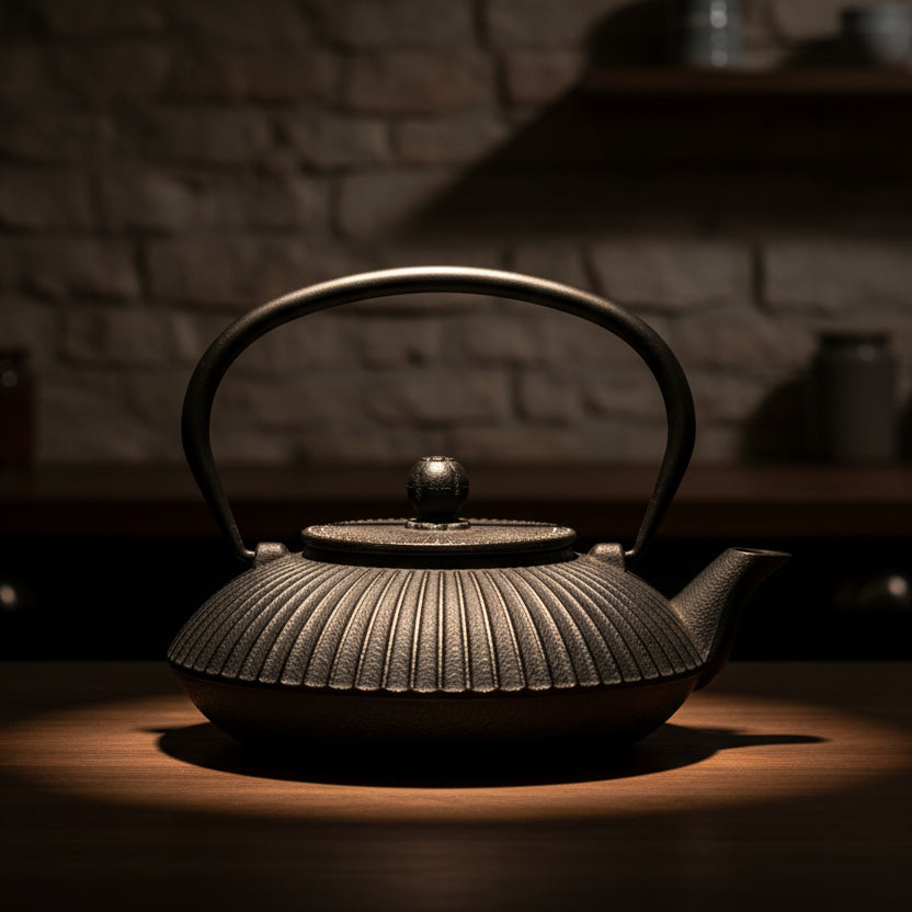 Cast Iron Teapot