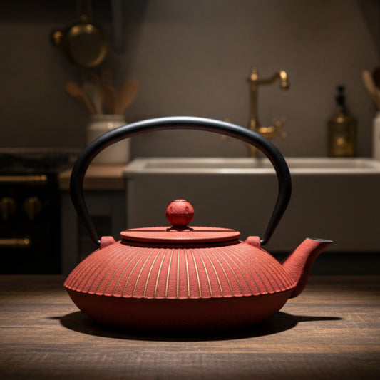 Cast Iron Teapot