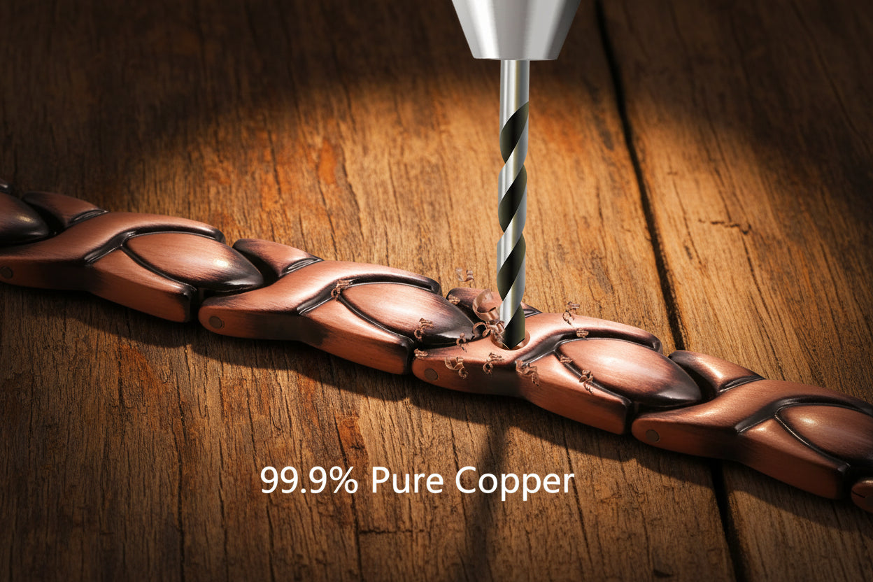 Pure Copper Magnetic Therapy Anklet