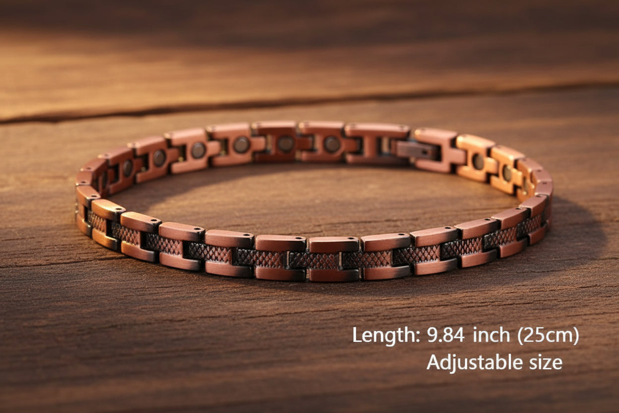 Pure Copper Magnetic Therapy Anklet