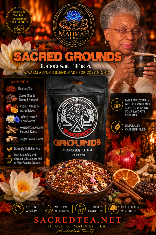 SACRED GROUNDS — Autumn Rooibos & Root Loose Tea