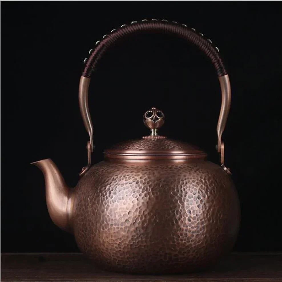 Antique Hand-Hammered Copper Kettles (varieties)