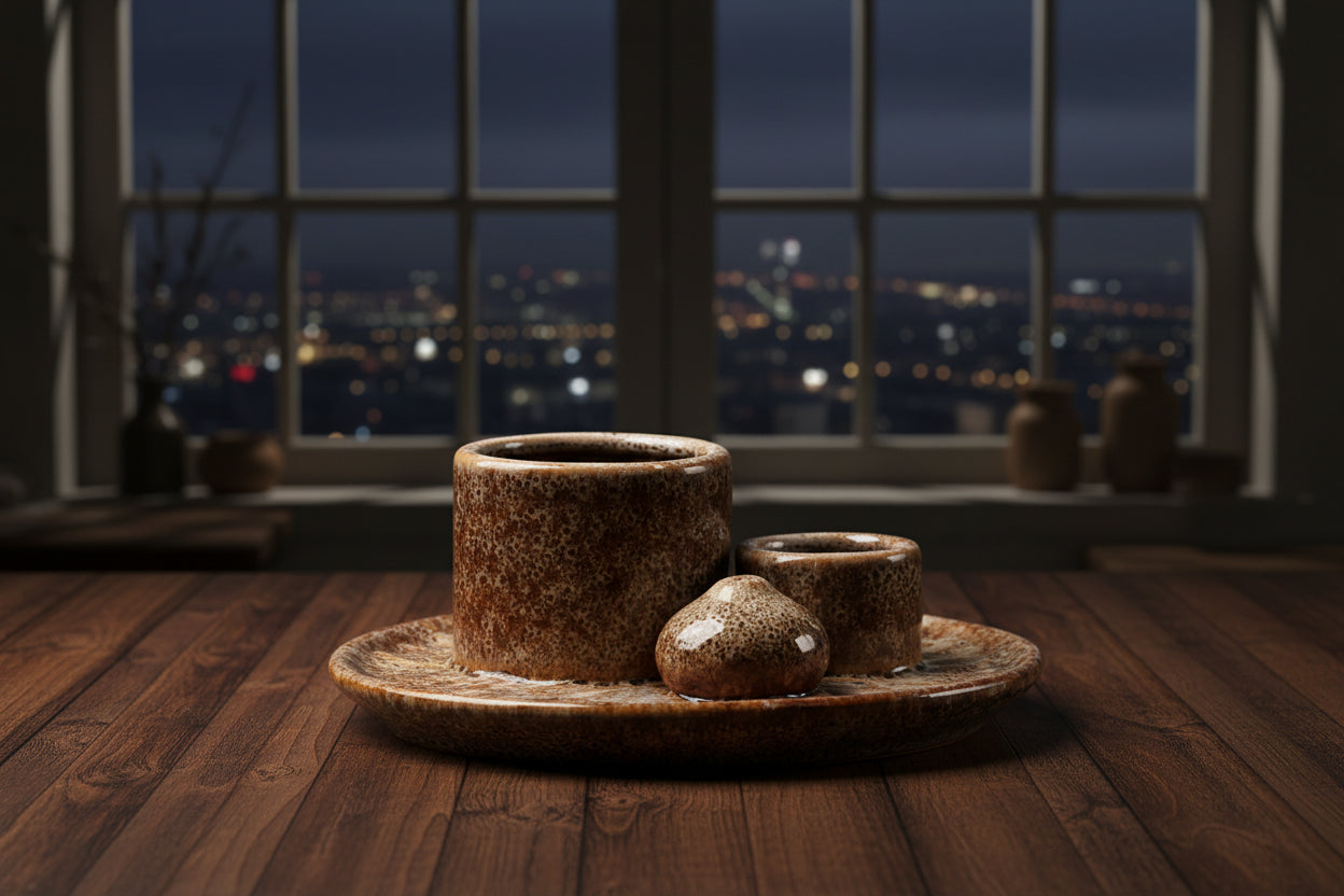 Ceramic Sage & Incense Burner