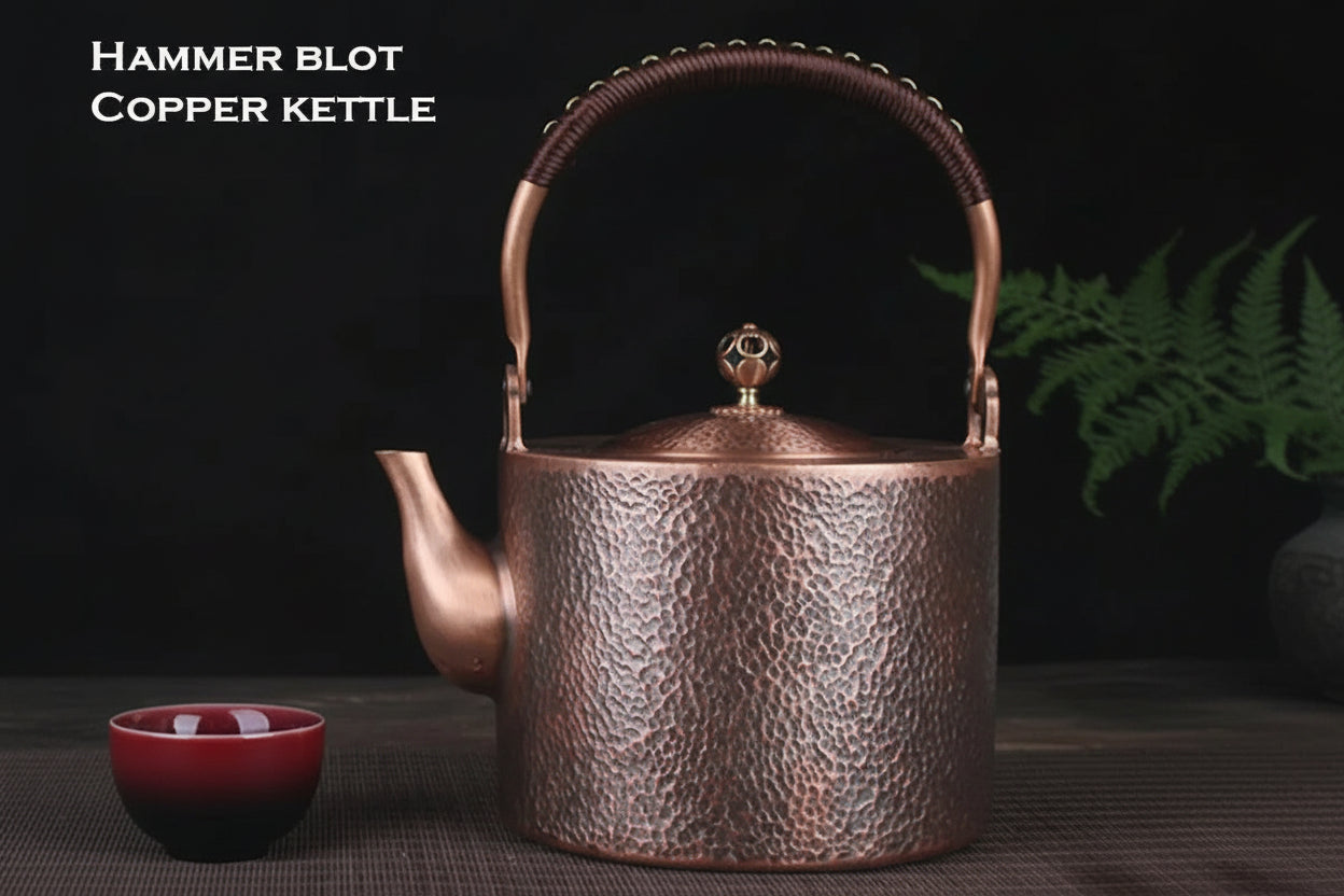 Antique Hand-Hammered Copper Kettles (varieties)