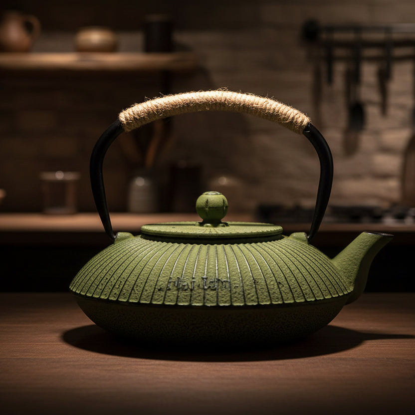 Cast Iron Teapot