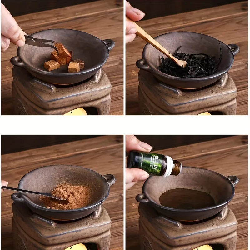 Tea Grill Incense Burner Aroma Stove