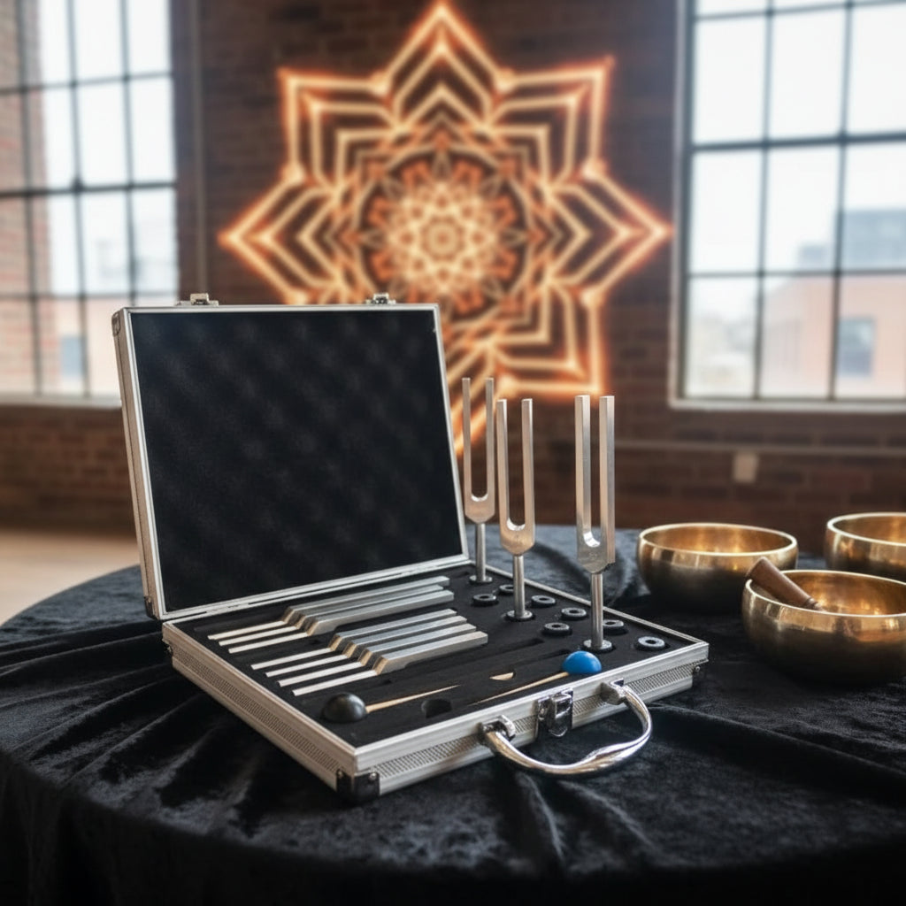 SACRED TONES | Solfeggio Tuning Fork Set (Original + Bonus Frequencies)