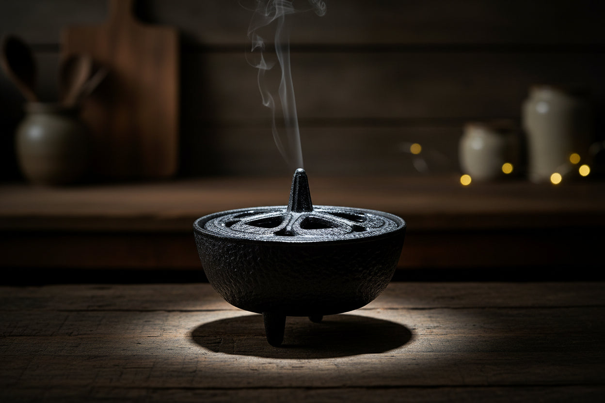 Mini Cast Iron Incense Burner