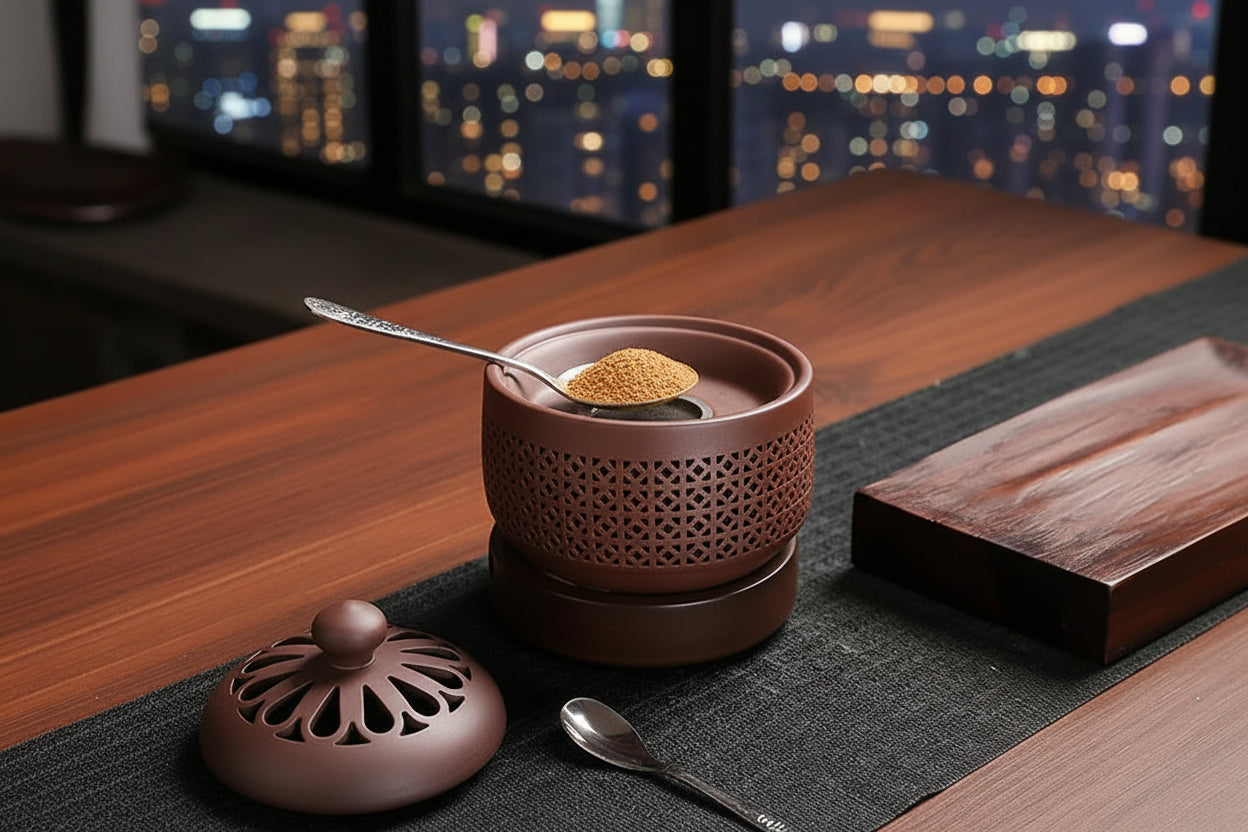 Enamel Electronic Incense Burner