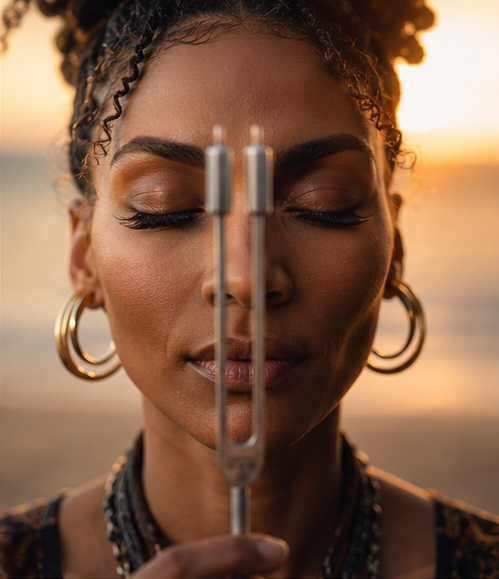 SACRED TONES™ Resonance Forks — 12-Piece Weighted Stainless Steel Planetary Set