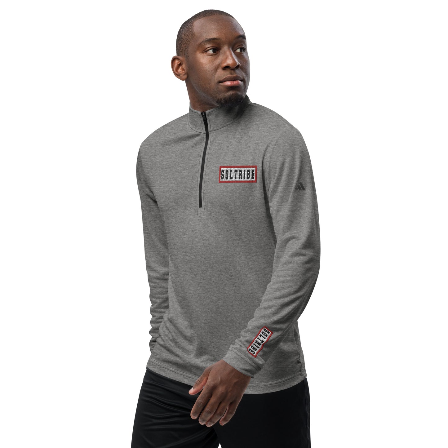 SOL-TRIBE Quarter zip pullover