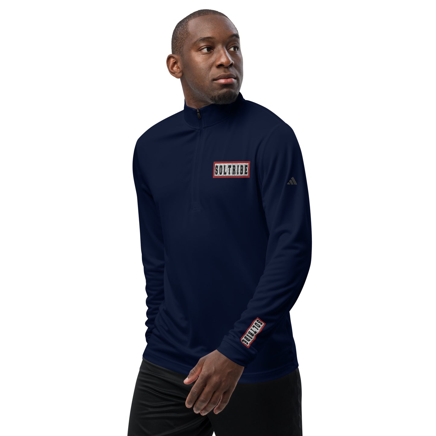 SOL-TRIBE Quarter zip pullover