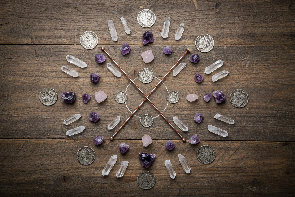 Sacred Tea Copper Divining Rods