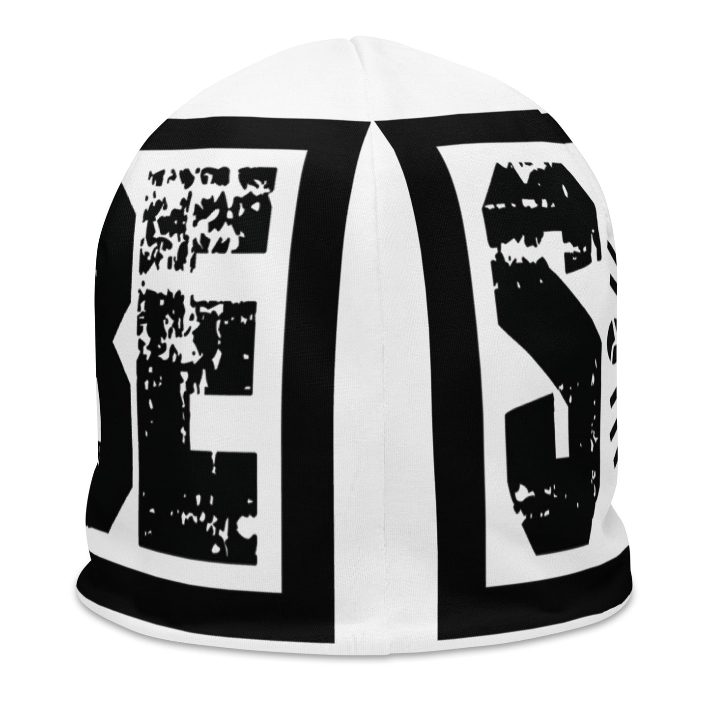 SOL-TRIBE, Beenie(large print) WHITE