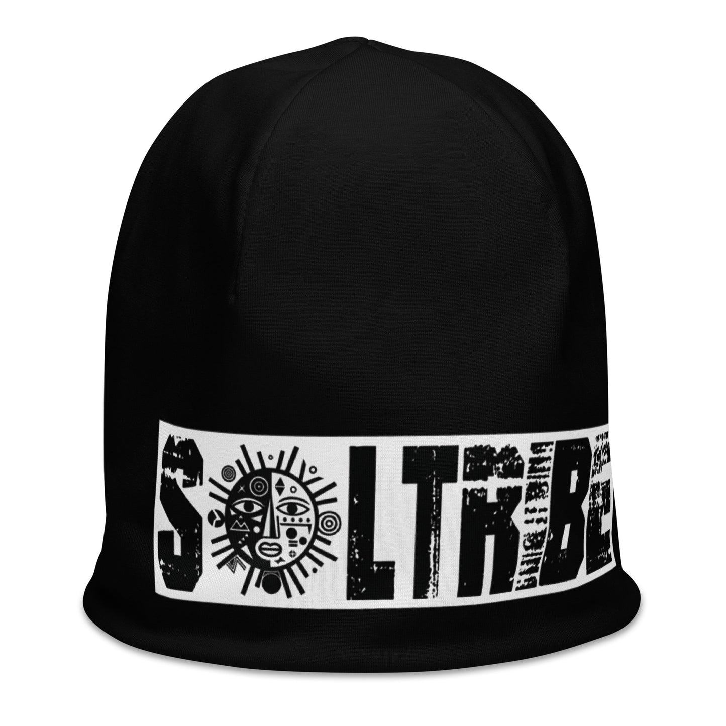 SOL-TRIBE BEANIE,(BLACK) UNISEX