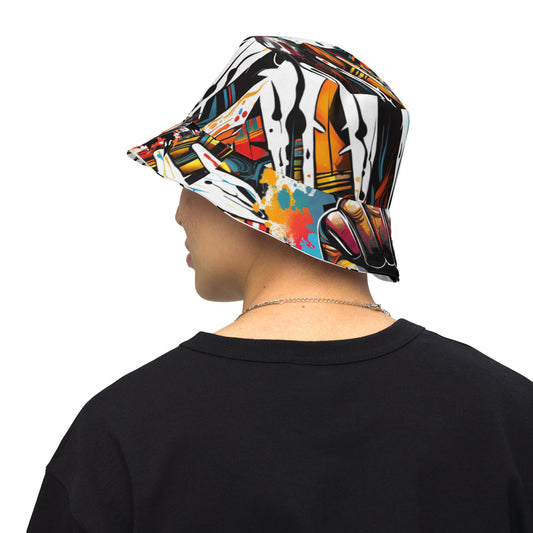 Reversible bucket hat (Indigenous)