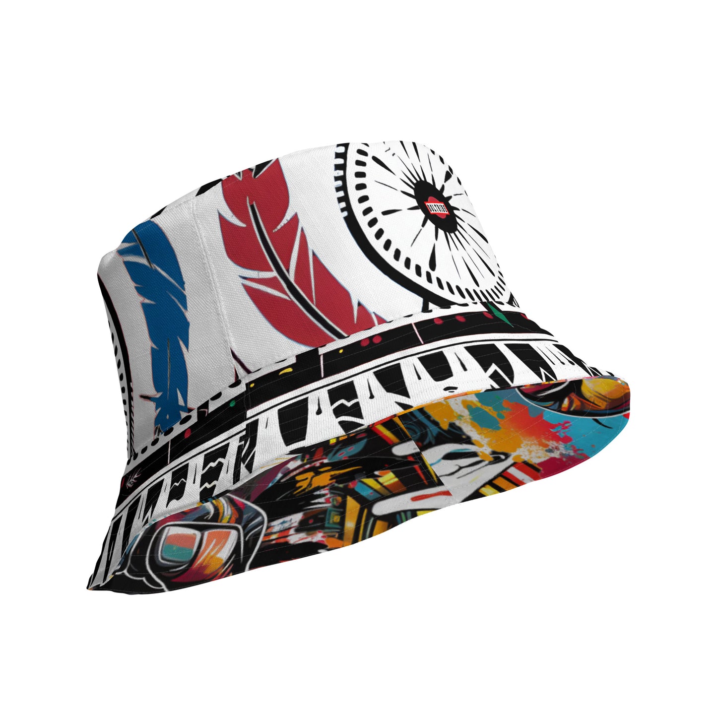 Reversible bucket hat (Indigenous)