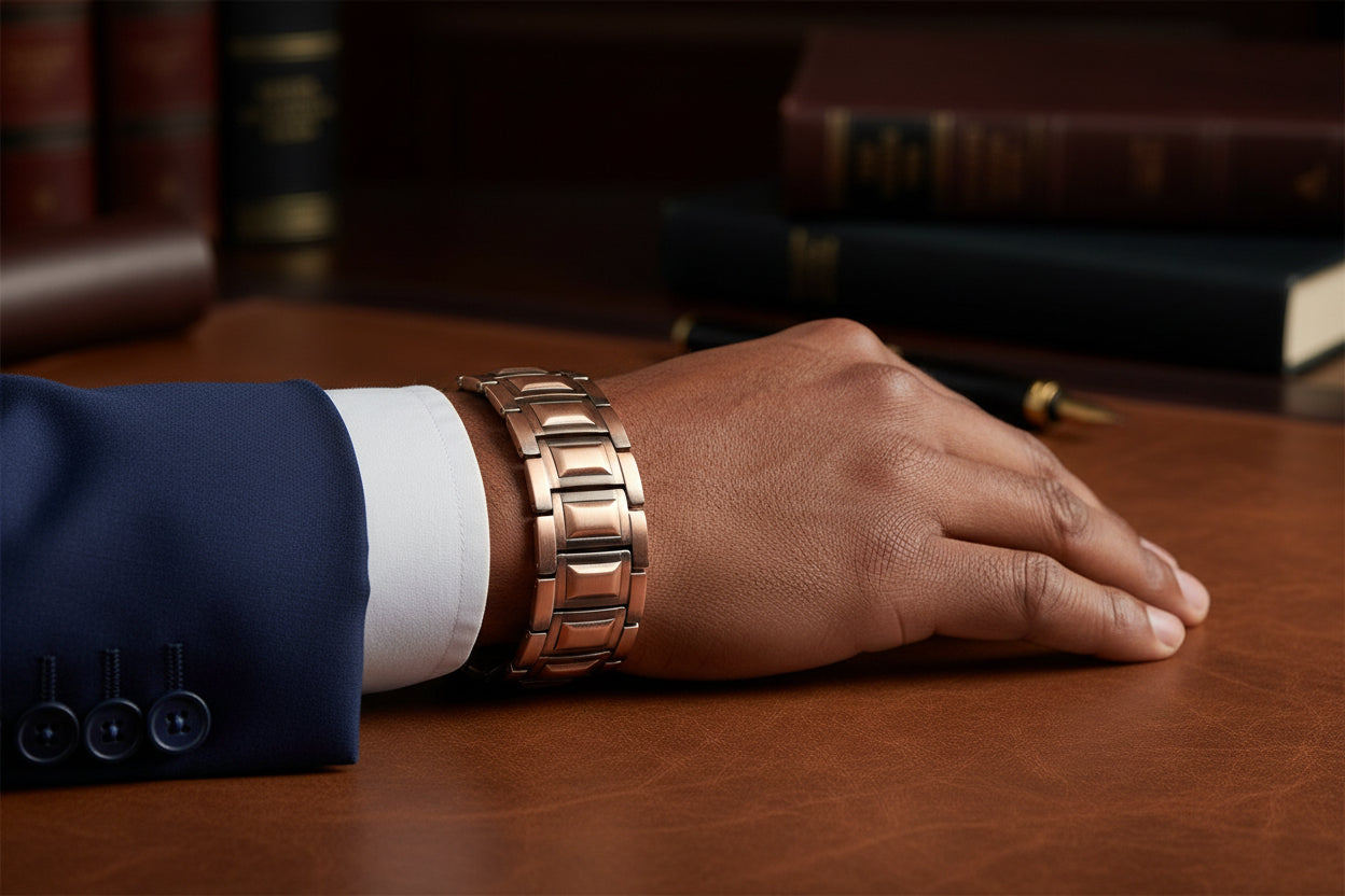 Sacred Tea Men’s Copper Bracelet