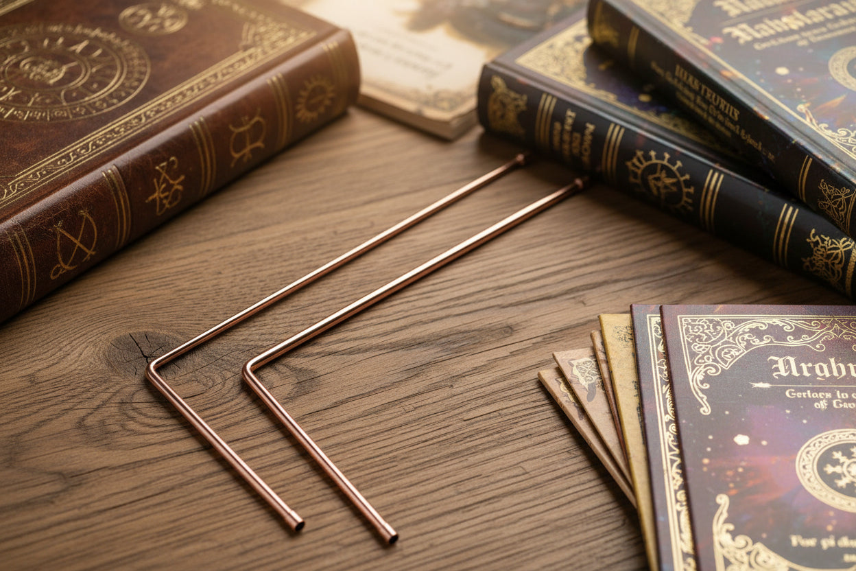 Sacred Tea Copper Divining Rods
