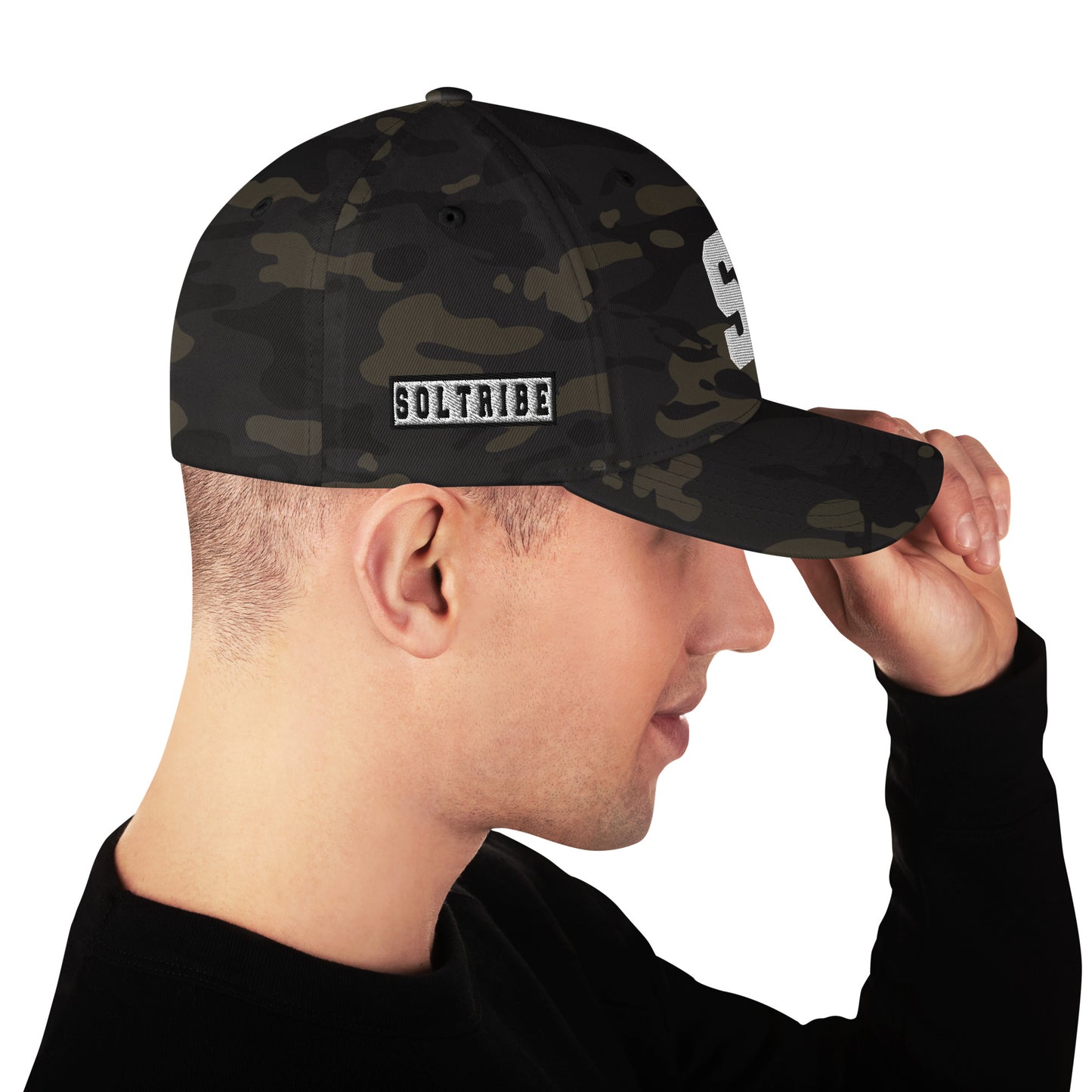 SOL-TRIBE LETTER Structured Twill Cap