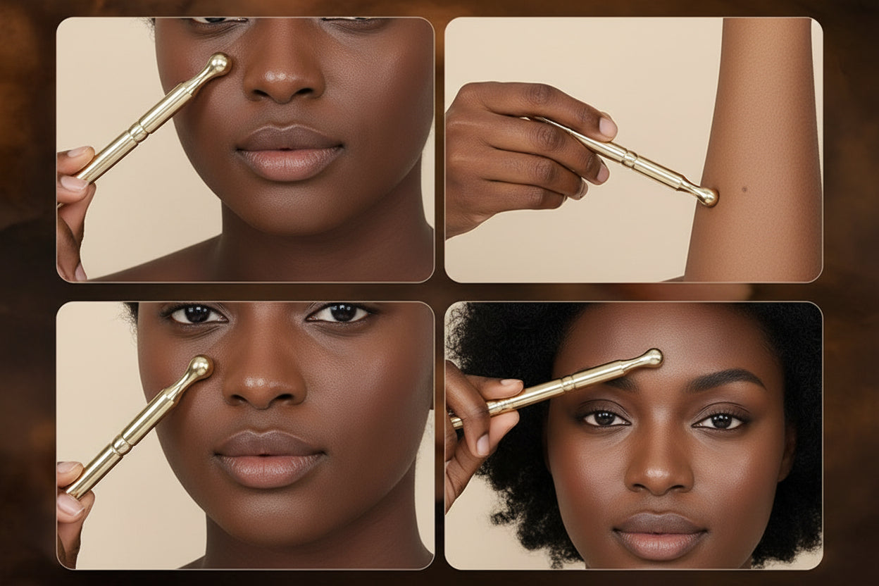 Sacred Tea Copper Acupoint Pen