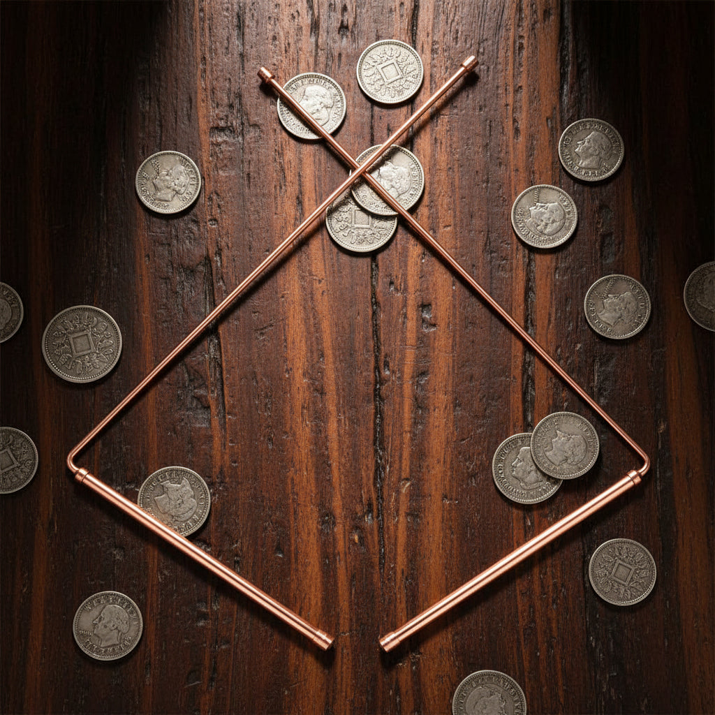 Sacred Tea Copper Divining Rods