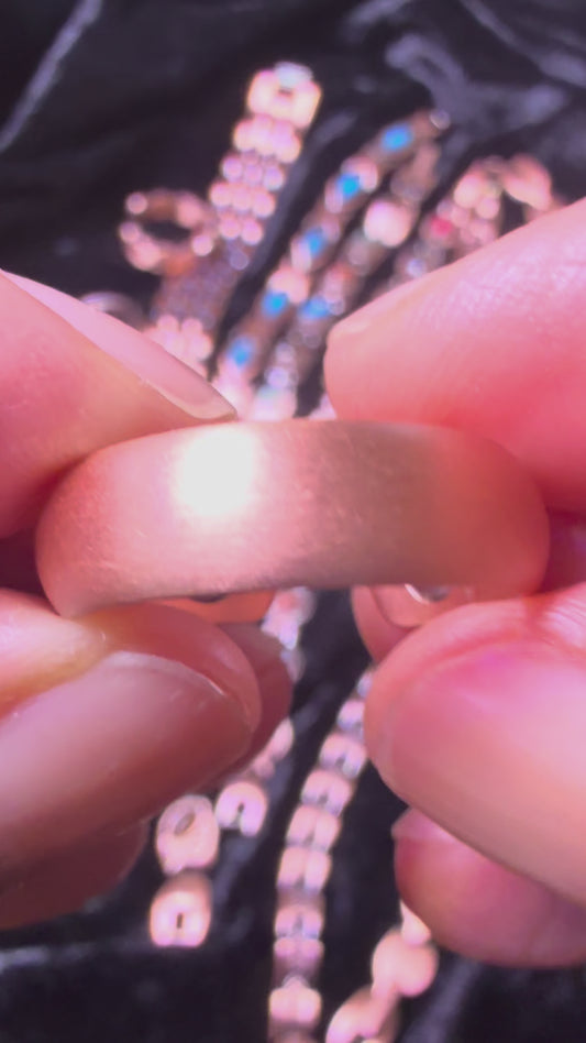 Simple Band Copper Magnetic Ring