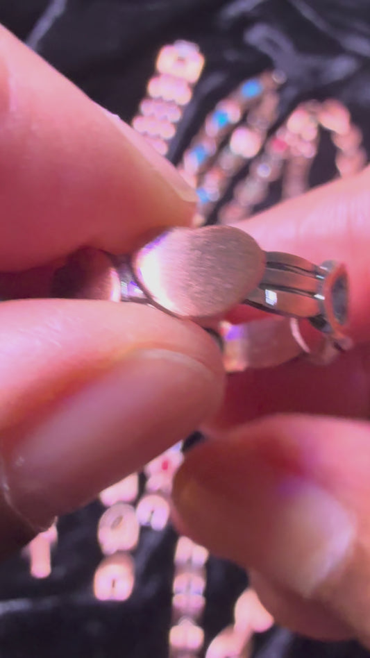Sacred Hearts Copper Magnetic Ring