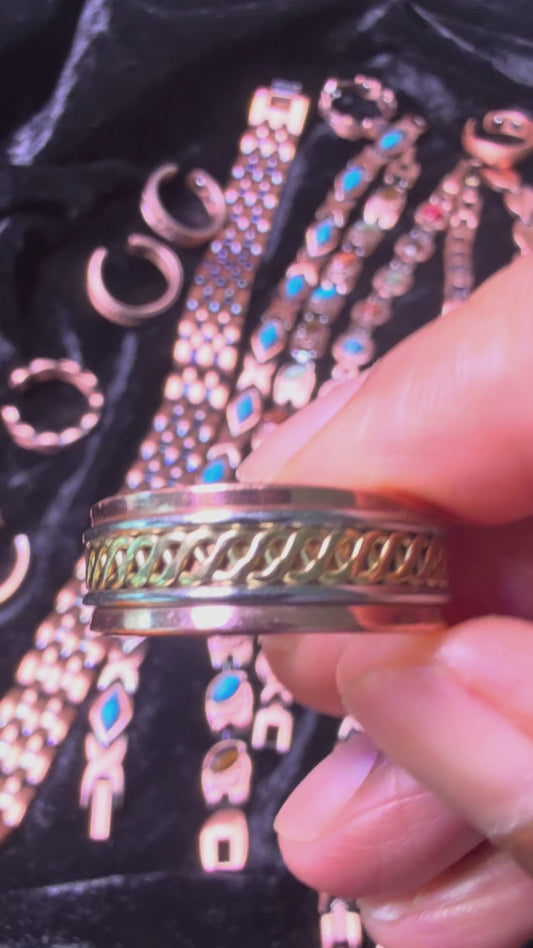 Infinity Copper Magnetic Ring