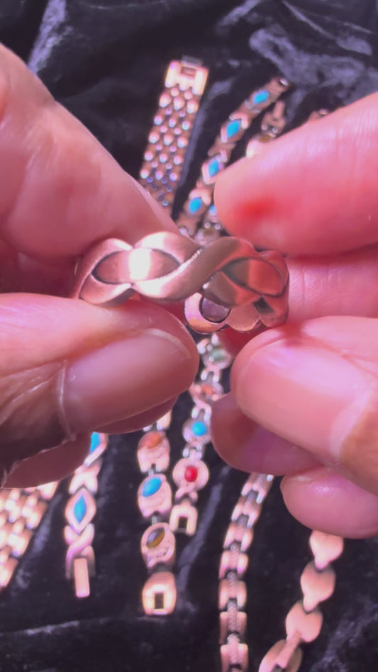 Soul Ties Copper Magnetic Ring