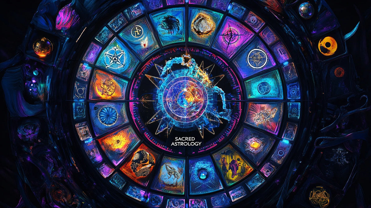 Sacred Astrology zodiac wheel — Birth Time Rectification