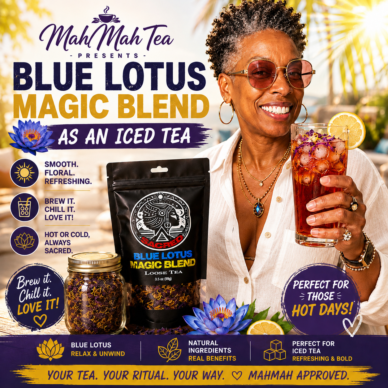 BLUE LOTUS MAGIC BLEND🌸