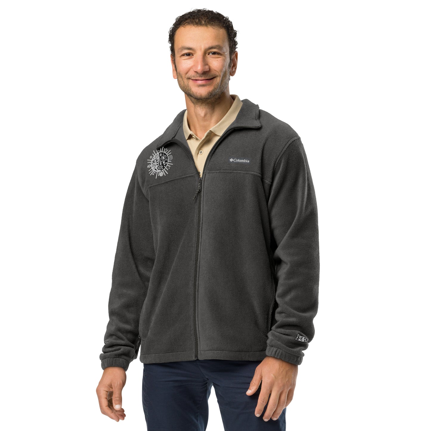 SOL-TRIBE, Unisex Columbia fleece jacket