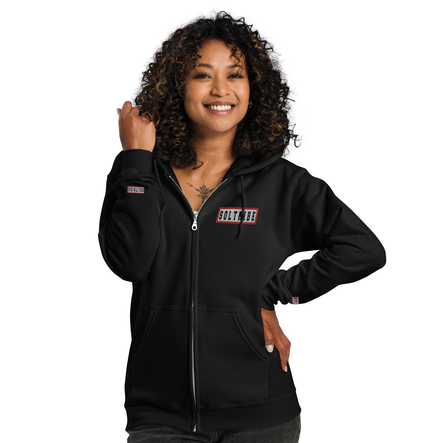 SOL-TRIBE Unisex heavy blend zip hoodie